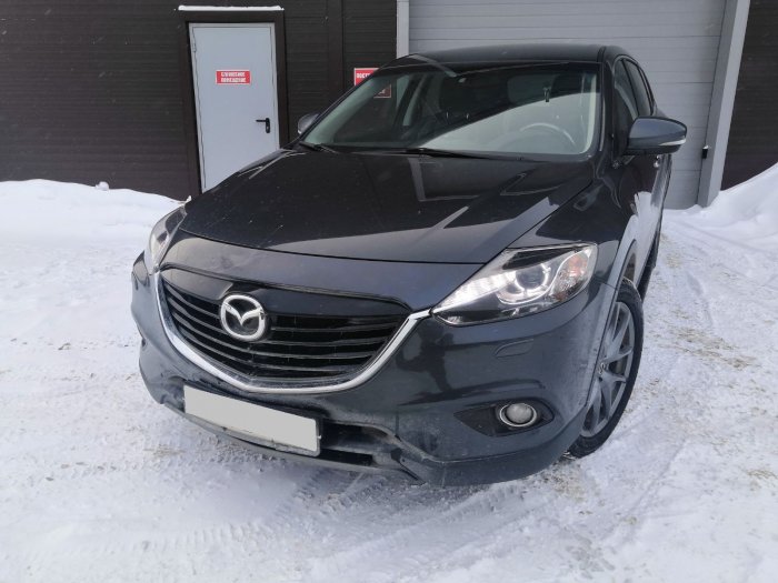 Установка ГБО на Mazda CX-9 2014г., ГБО 4 поколения, пропан LANDIRENZO (Италия), двигатель 3.7л. 6 цилиндров