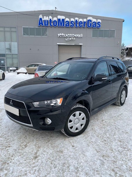 Установка ГБО на Mitsubishi Outlander 2011 г., ГБО 4 поколения, метан 4SAVE (Польша), двигатель 2.0 л. 4 цилиндра