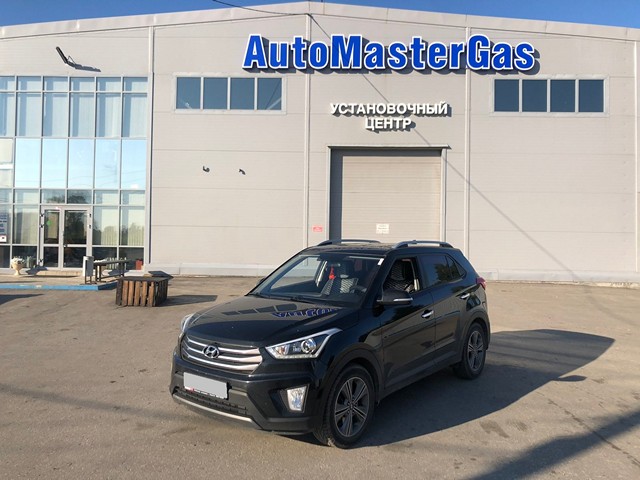 Установка ГБО на Hyundai Creta 2018г., ГБО 4 поколения, пропан LANDI RENZO (Италия), двигатель 2.0л. 4 цилиндра