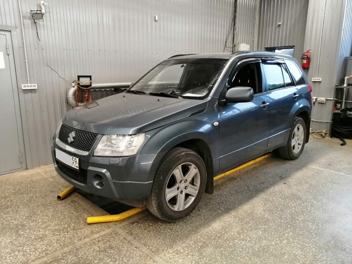 Установка ГБО на Suzuki Grand Vitara 2006г., ГБО 4 поколения, пропан LANDIRENZO (Италия), двигатель 2.0л. 4 цилиндра