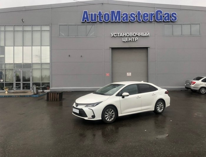 Установка ГБО на Toyota Corolla 2019 г., ГБО 4 поколения, метан LANDI RENZO (Италия), двигатель 1.6л. 4 цилиндра