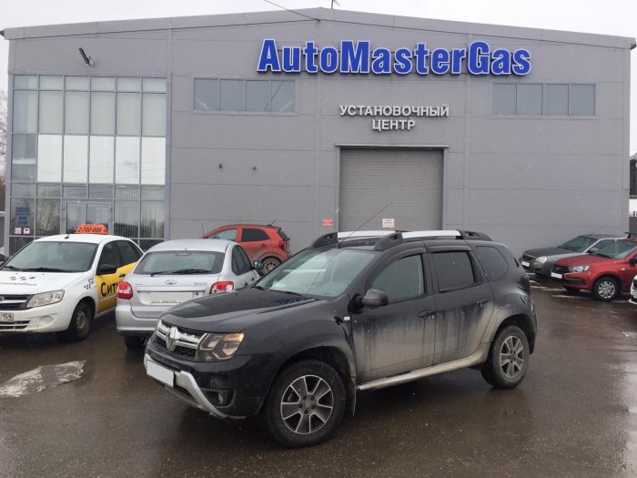 Установка ГБО на Renault Duster 2020г., ГБО 4 поколения, пропан AEB (Турция), двигатель 2.0л. 4 цилиндра