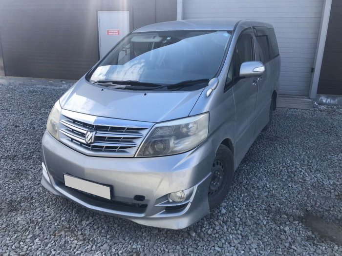 Установка ГБО на Toyota Alphard 2005г., ГБО 4 поколения, пропан DIGITRONIC (Италия), двигатель 3.0л. 6 цилиндров