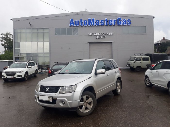 Установка ГБО на Suzuki Grand Vitara 2006г., ГБО 4 поколения, пропан LANDIRENZO (Италия), двигатель 2.4л. 4 цилиндра