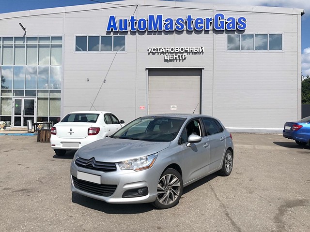 Установка ГБО на Citroen C4 2012г., ГБО 4 поколения, пропан LANDI RENZO (Италия), двигатель 1.6л. 4 цилиндра