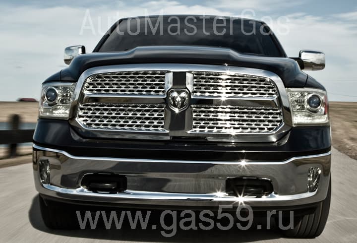 Установка ГБО на Dodge RAM 5.7 V8, ГБО 4-го поколения BRC P&D CNG (ИТАЛИЯ), баллоны CNG тип 1 объёмом 200 л.