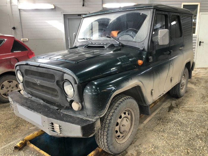 Установка ГБО на Уаз 3151 2008  г.в., ГБО 4 поколения, пропан   4SAVE (Польша), двигатель 2.7 л., 4 цилиндра