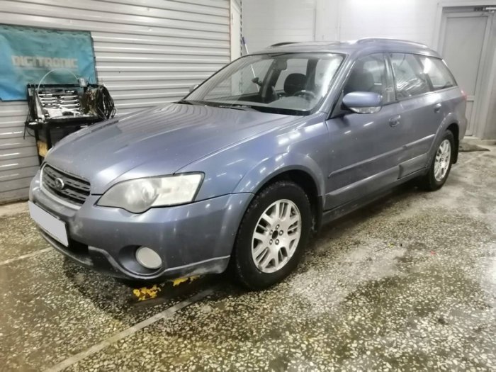 Установка ГБО на Subaru  Outback 2006 г., ГБО 4 поколения, пропан 4Save (Польша), двигатель 2.5 л. 4 цилиндра