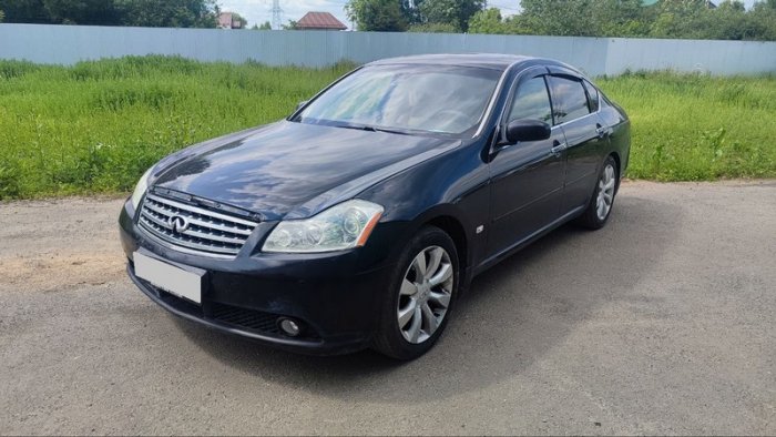 Установка ГБО на Infiniti M35 2007 г., ГБО 4 поколения, пропан OMVL (Турция), двигатель 3.5л. 6 цилиндров