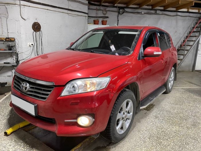 Установка ГБО на Toyota RAV4 2011 г., ГБО 4 поколения, пропан EuropeGas (Польша), двигатель 2.0 л. 4 цилиндра