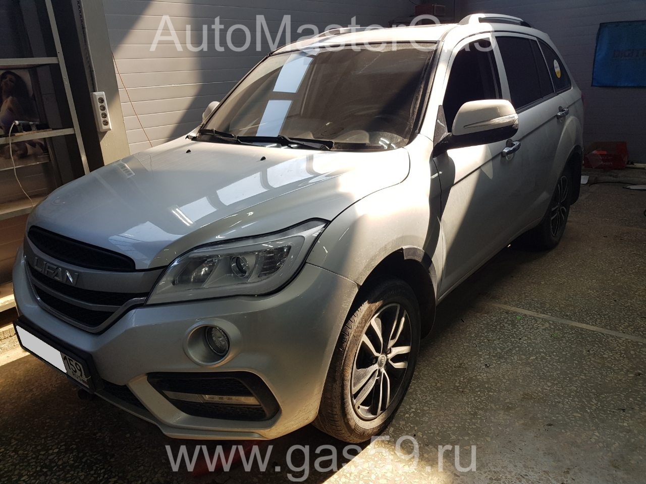 Установка ГБО на Lifan X60FL 2017г., ГБО 4 поколения, пропан LANDIRENZO (Италия), двигатель 1.8л. 4 цилиндра