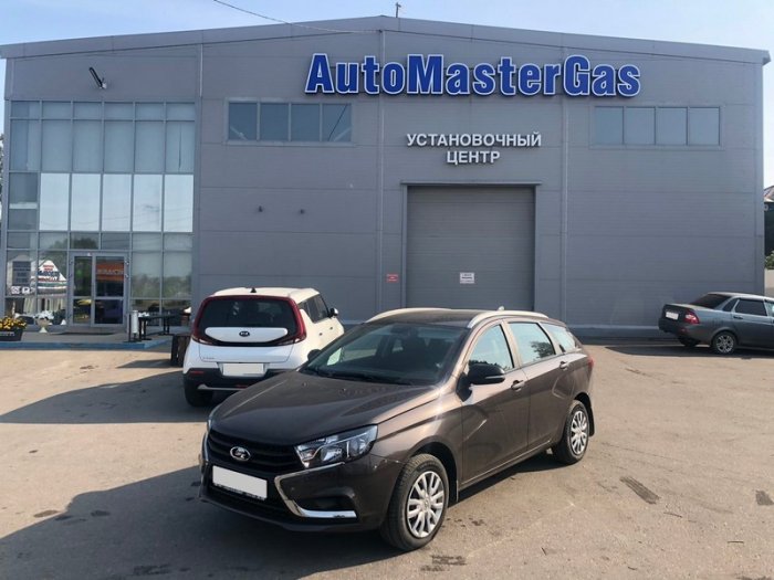 Установка ГБО на Lada Vesta 2021г., ГБО 4 поколения, метан LANDI RENZO (Италия), двигатель 1.6 л. 4 цилиндра