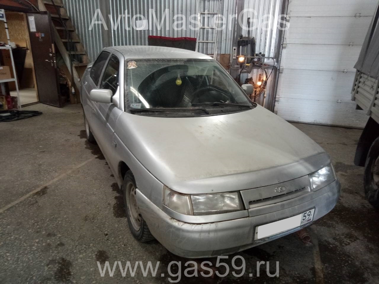 Установка ГБО на ВАЗ 21102, ГБО 4 поколения, пропан LOVATO (Италия), 8-клапанный ДВС 4 цилиндра