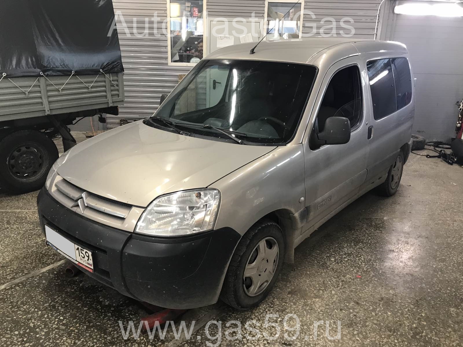 Установка ГБО на Citroen Berlingo 2008г., ГБО 4 поколения, пропан DIGITRONIC (Италия), двигатель 1.4л. 4 цилиндра