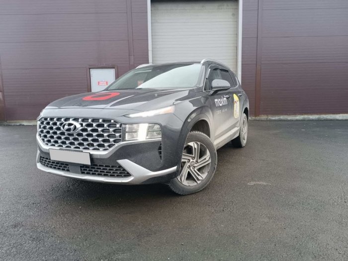 Установка ГБО на Hyundai Santa Fe 2022 г., ГБО 4 поколения, пропан EuropeGAS (Польша),  ДВС 2.5 л.  4 цилиндра