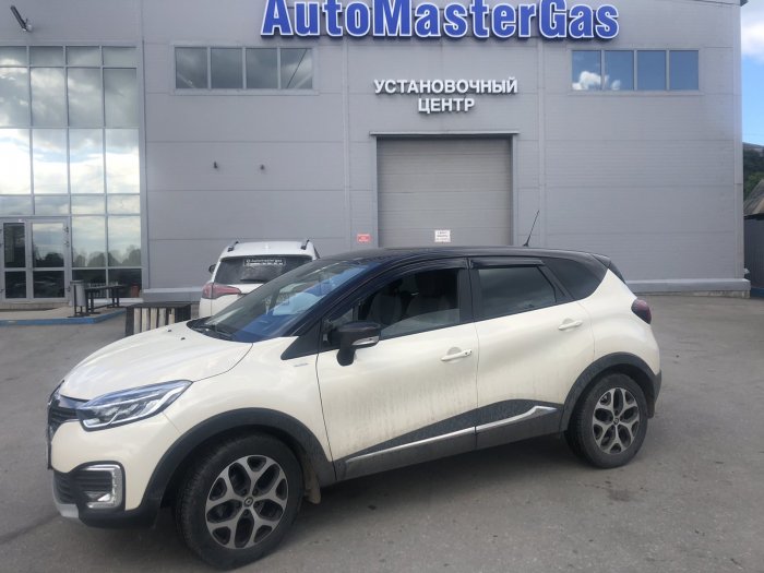 Установка ГБО на Renault Kaptur 2018г., ГБО 4 поколения, метан LANDI RENZO (Италия), двигатель 2.0л. 4 цилиндра
