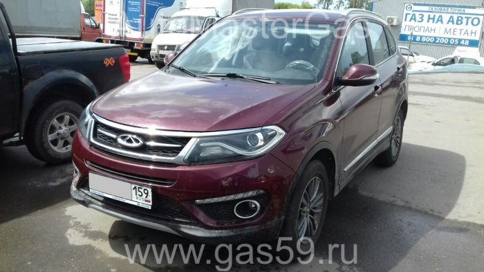 Установка ГБО на Chery Tiggo 2017г., ГБО 4 поколения, пропан LANDIRENZO (Италия), двигатель 2.0л. 4 цилиндра