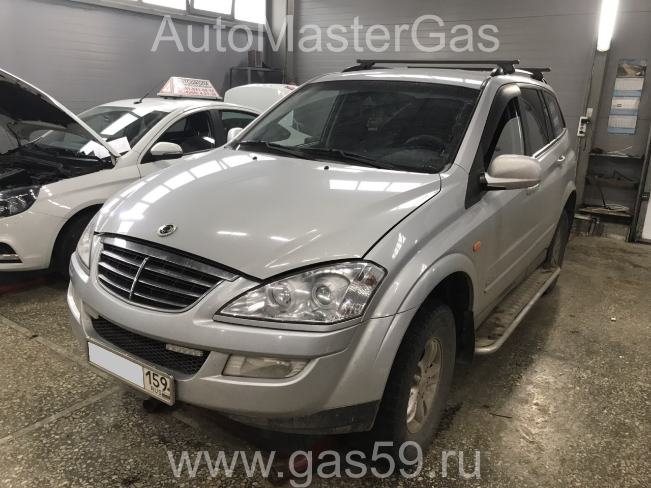 Установка ГБО на SsangYong Kyron 2008г., ГБО 4 поколения, пропан LANDIRENZO (Италия), двигатель 2.3л. 4 цилиндра