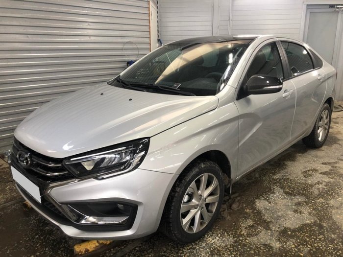 Установка ГБО на Lada Vesta 2022 г., ГБО 4 поколения, пропан LANDI RENZO (Италия), двигатель 1.6 л. 4 цилиндра