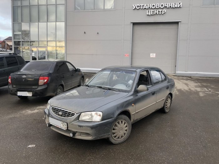 Установка ГБО на Hyundai Accent 2005г., ГБО 4 поколения, пропан LANDIRENZO (Италия), двигатель 1.5л. 4 цилиндра
