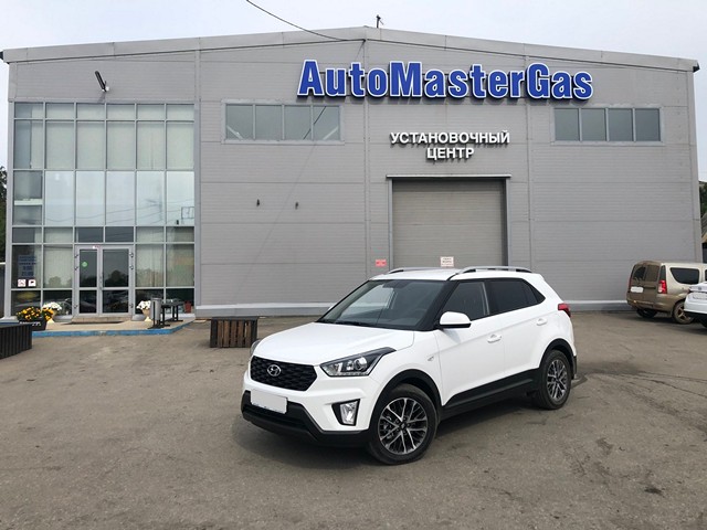 Установка ГБО на Hyundai Creta 2021г., ГБО 4 поколения, пропан LANDI RENZO (Италия), двигатель 2.0л. 4 цилиндра