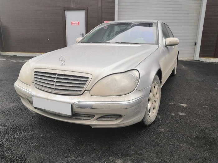 Установка ГБО на Mercedes-Benz  S350 2003 г., ГБО 4 поколения, пропан LANDI RENZO (Италия), двигатель 3.7 л. 6 цилиндров
