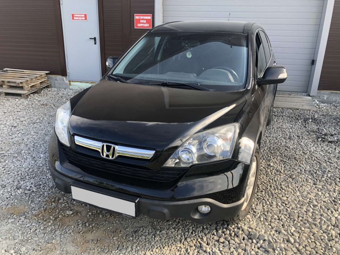 Установка ГБО на Honda CR-V 2008г., ГБО 4 поколения, пропан LANDI RENZO (Италия), двигатель 2.0л. 4 цилиндра