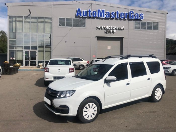 Установка ГБО на Lada Largus 2021 г., ГБО 4 поколения, метан LANDI RENZO (Италия), двигатель 1.6л. 4 цилиндра