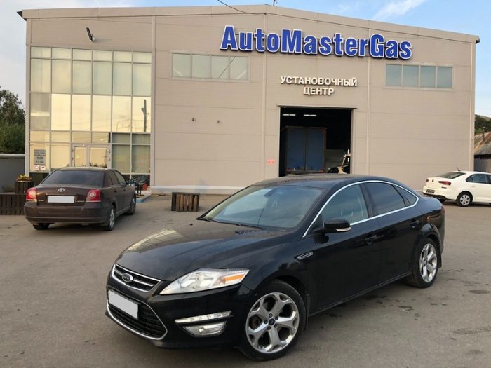 Установка ГБО на Ford Mondeo 2011 г., ГБО 4 поколения, пропан LANDI RENZO (Италия), двигатель 2.3л. 4 цилиндра