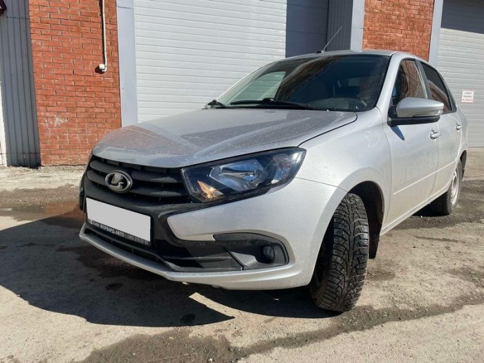 Установка ГБО на Lada Granta  2023 г., ГБО 4 поколения, пропан LANDI RENZO (Италия), двигатель 1.6л. 4 цилиндра