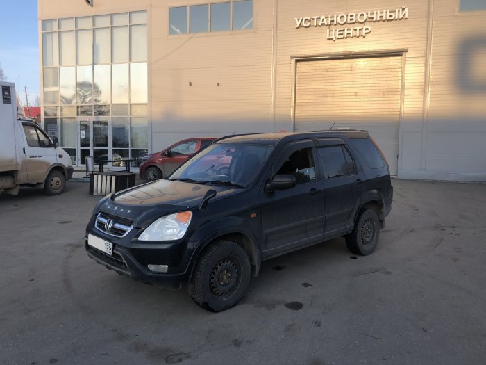 Установка ГБО на Honda CR-V 2001г., ГБО 4 поколения, пропан LANDIRENZO (Италия), двигатель 2.0л. 4 цилиндра