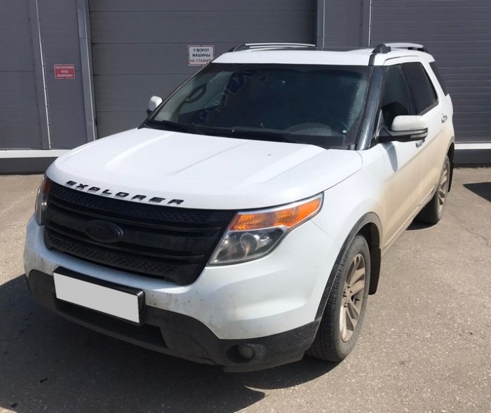 Установка ГБО на Ford Explorer 2013 г., ГБО 4 поколения, пропан LANDI RENZO (Италия), двигатель 3.5 л. 6 цилиндров