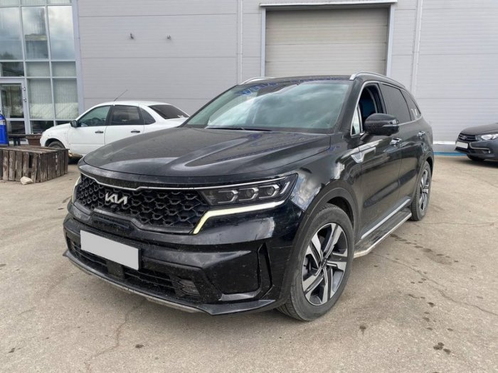 Установка ГБО на Kia Sorento 2023г., ГБО 4 поколения, пропан EuropeGas (Польша), двигатель 2.5л. 4 цилиндра