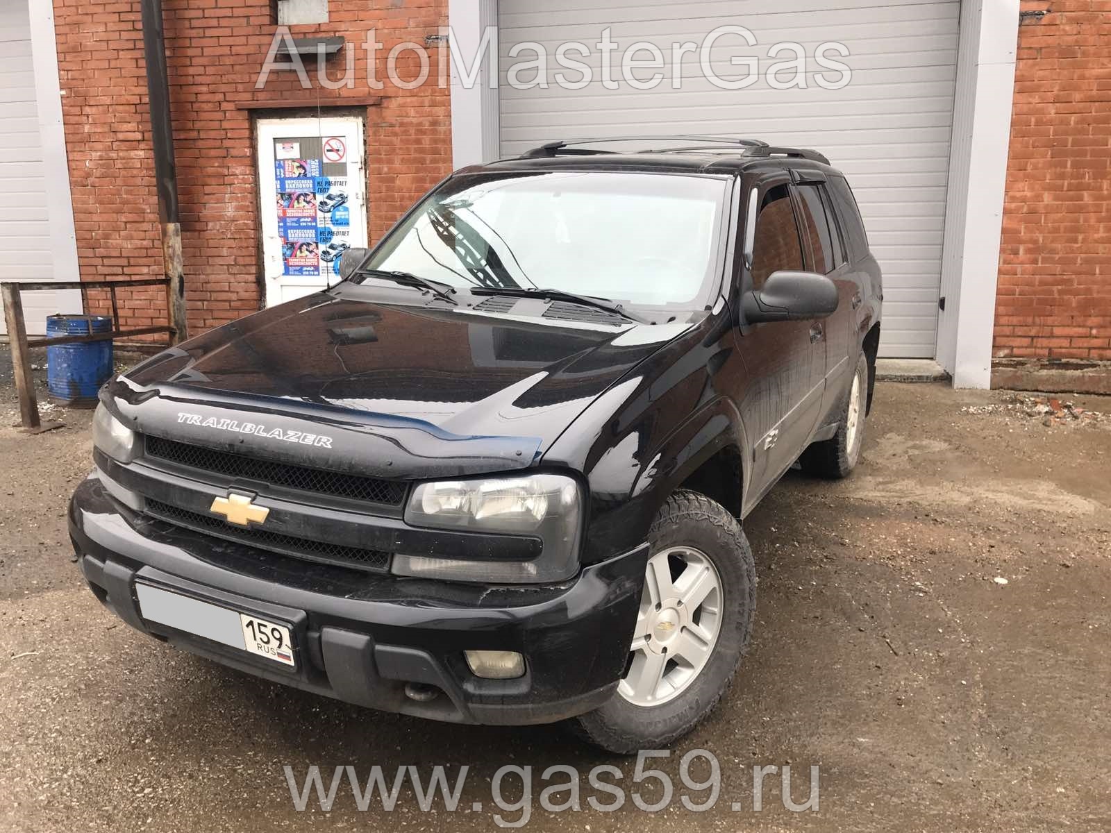 Установка ГБО на Chevrolet TrailBlazer GMT360 2007г., ГБО 4 поколения, пропан LOVATO (Италия), двигатель 4.2л. 8 цилиндров